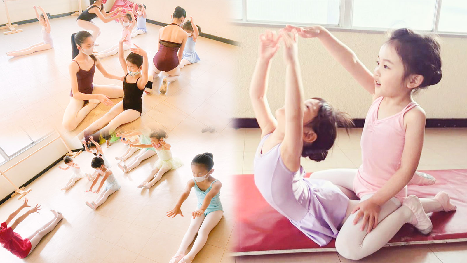 Ballet & Dance UNO DUE TREのレッスン風景